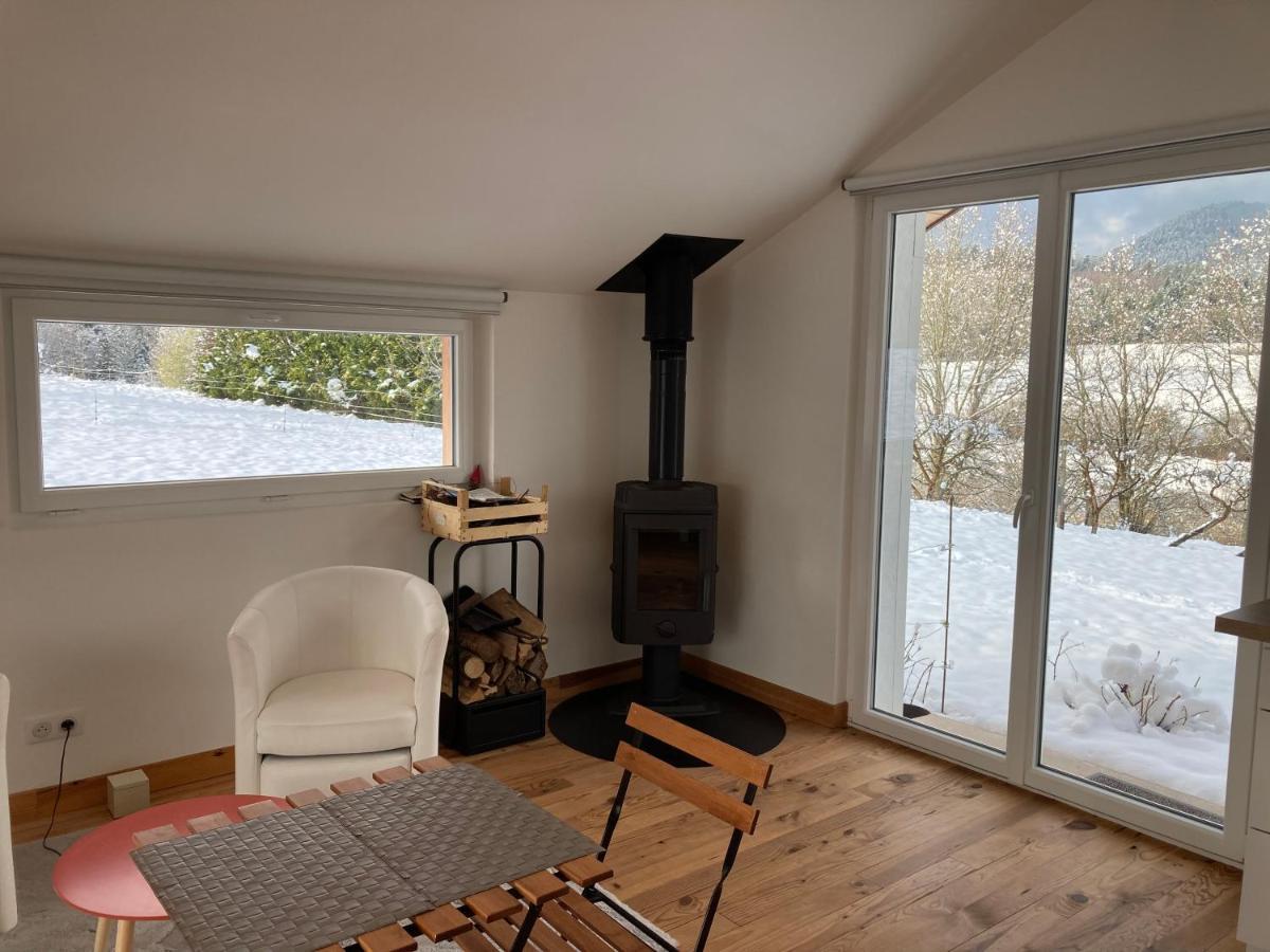 Le Chalet Dans La Nature Saulcy-sur-Meurthe Bagian luar foto
